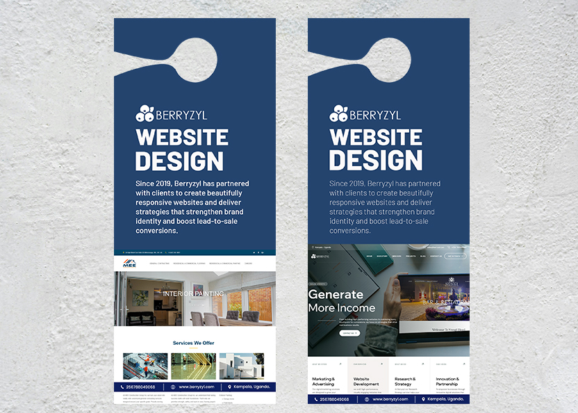 Door Hang, Flyer Design